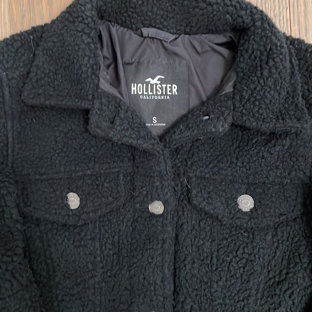 Hollister Teddy Button Up Jacket - Picture 2 of 5